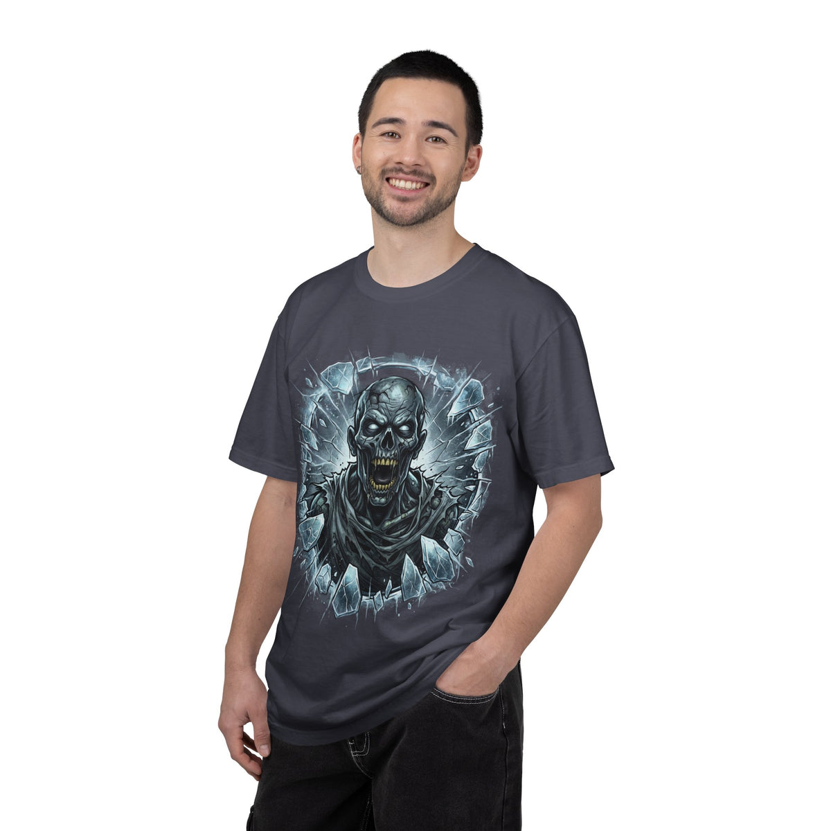 KRYO Skull Graphic T-Shirt — Horror Zombie Illustration Tee