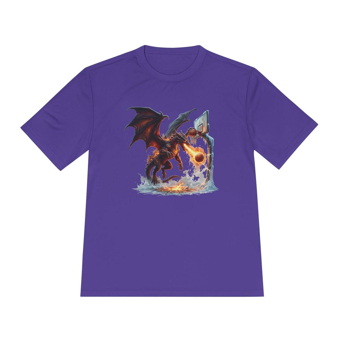 Dragon Basketball Tee — Fantasy Dragon Dunk Sports Shirt