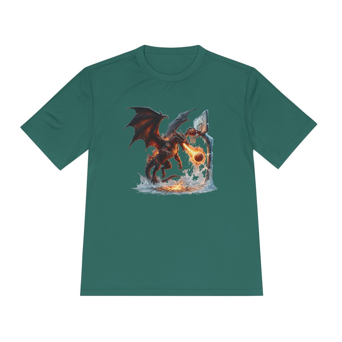 Dragon Basketball Tee — Fantasy Dragon Dunk Sports Shirt