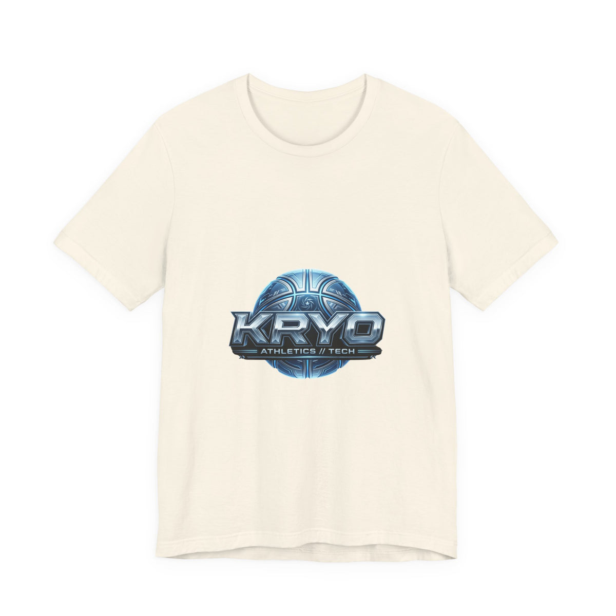 KRYO Athletic Tech Logo T‑Shirt — Futuristic Sports Graphic Tee