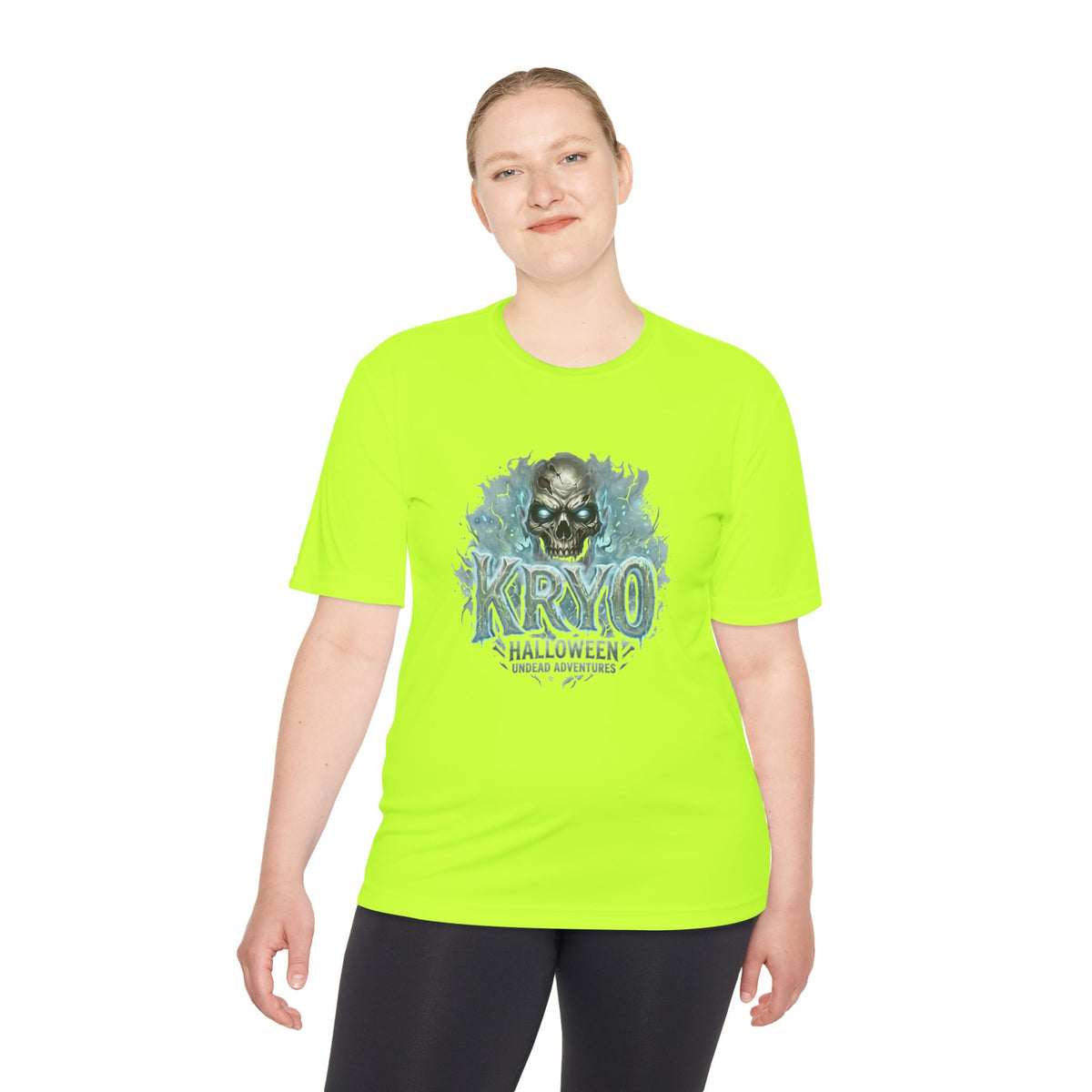 Kryo Halloween Skull Tee — Moisture‑Wicking Horror Graphic Tee