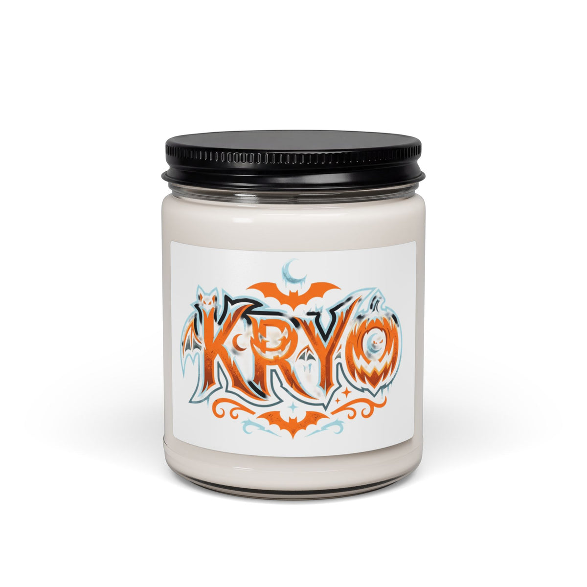 Halloween KRYO Scented Soy Candle — 9oz Spooky Bat & Ghost Aroma