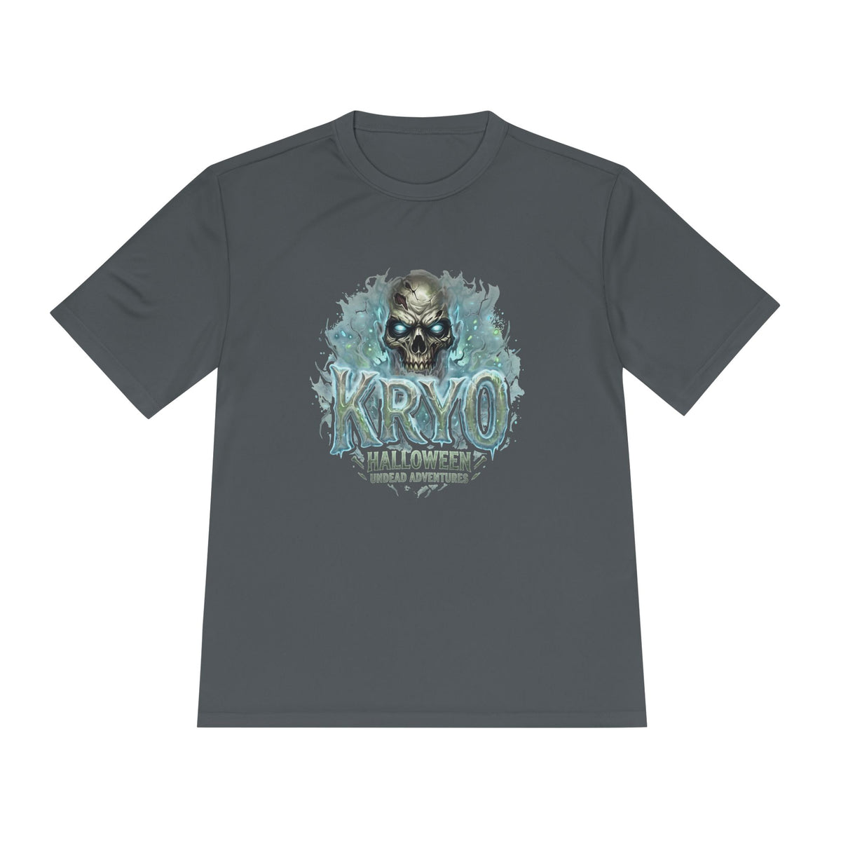 Kryo Halloween Skull Tee — Moisture‑Wicking Horror Graphic Tee