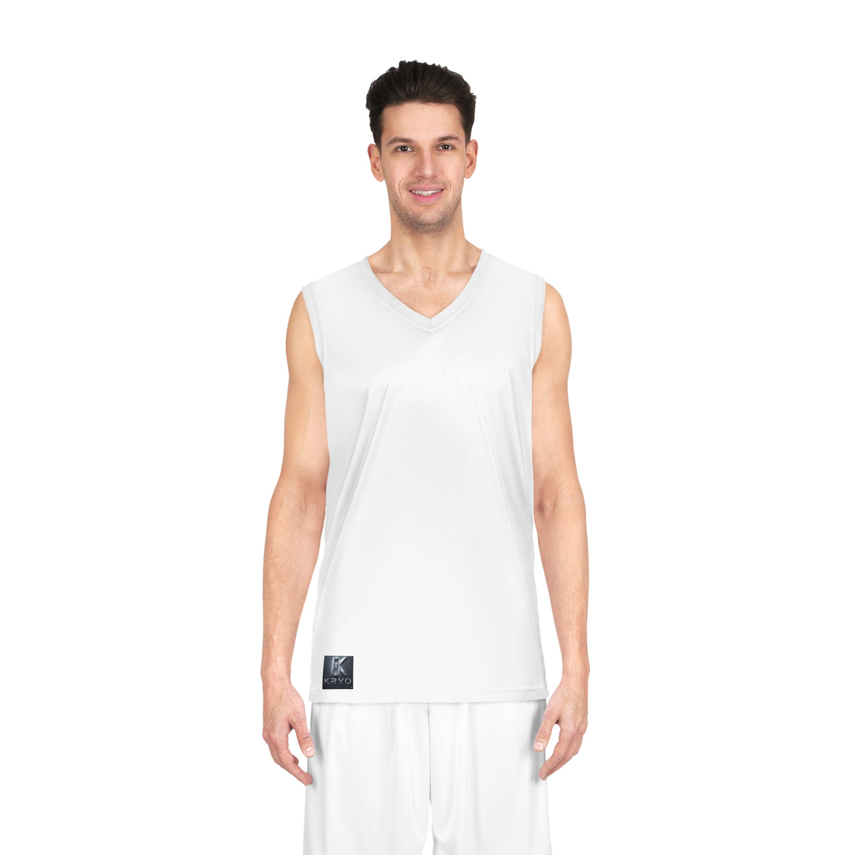Custom All-Over Print Basketball Jersey — Lightweight Team Tank Top