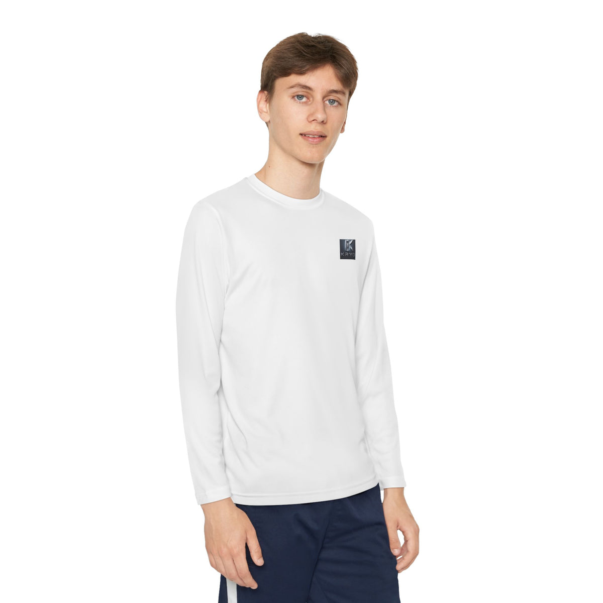 Kryo Youth Volleyball Long Sleeve Tee — 'Play. Athlete' Graphic