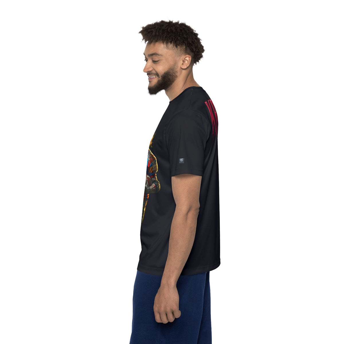 Horror Clown Football Jersey – 'KRYO' Graphic Men's Sports Tee