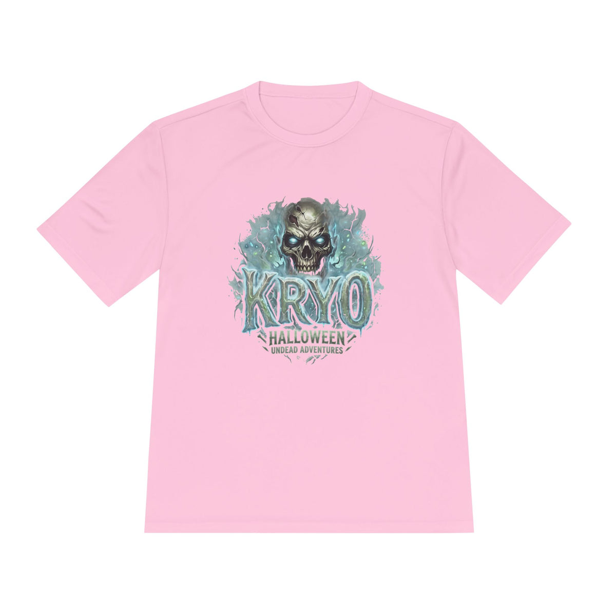 Kryo Halloween Skull Tee — Moisture‑Wicking Horror Graphic Tee