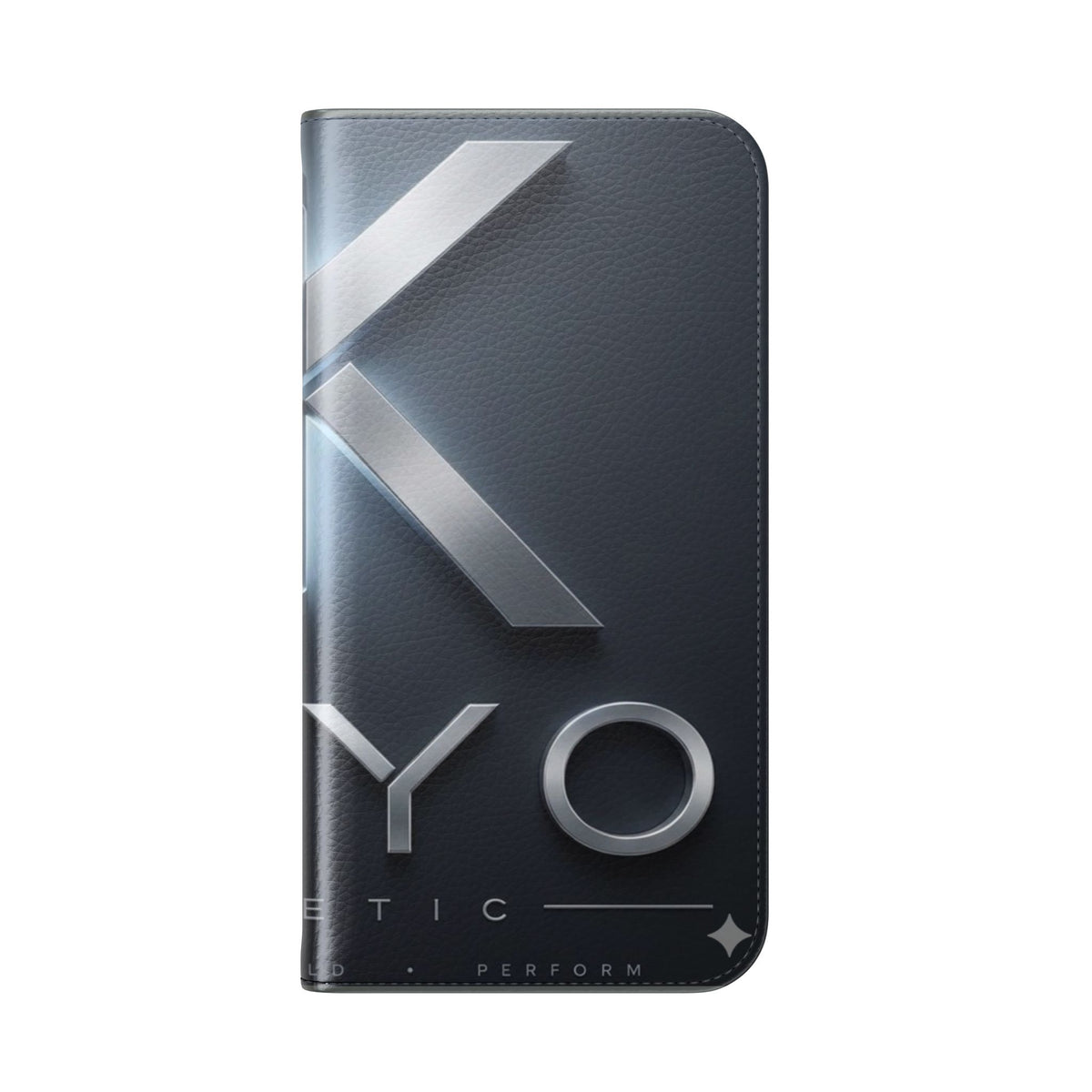 KRYO Athletic Logo Flip Phone Case — Protective Wallet Cover