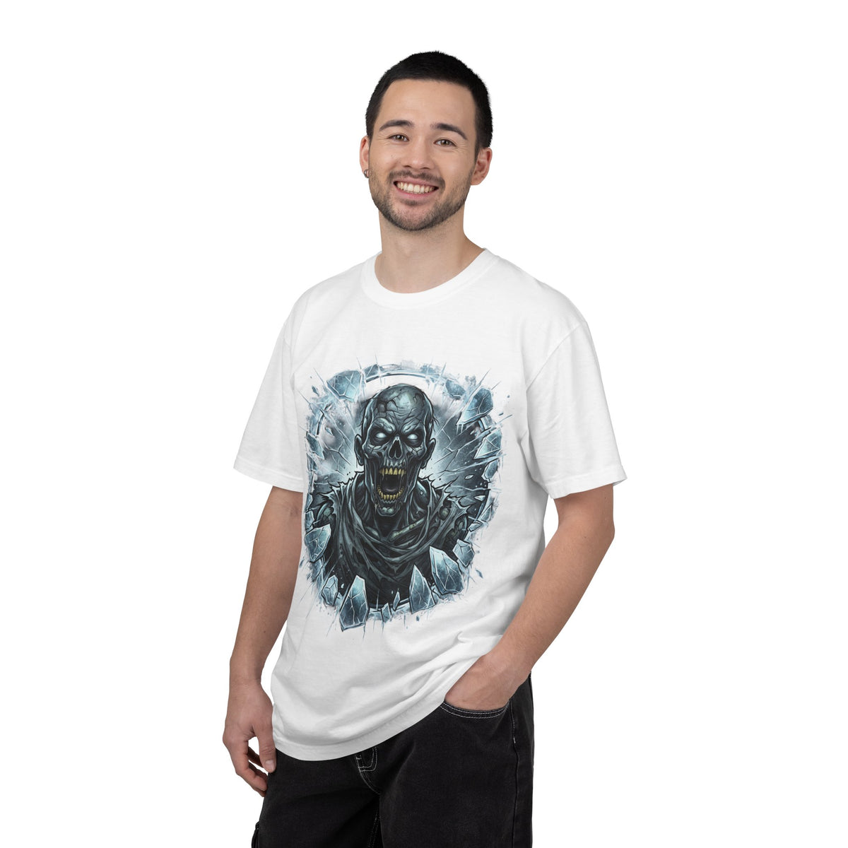 KRYO Skull Graphic T-Shirt — Horror Zombie Illustration Tee