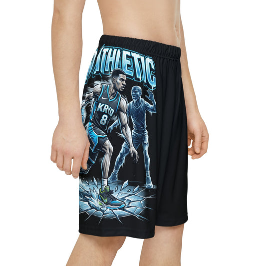 Basketball Athletic Shorts – "Kryo Athletes" Graphic Performance Shorts