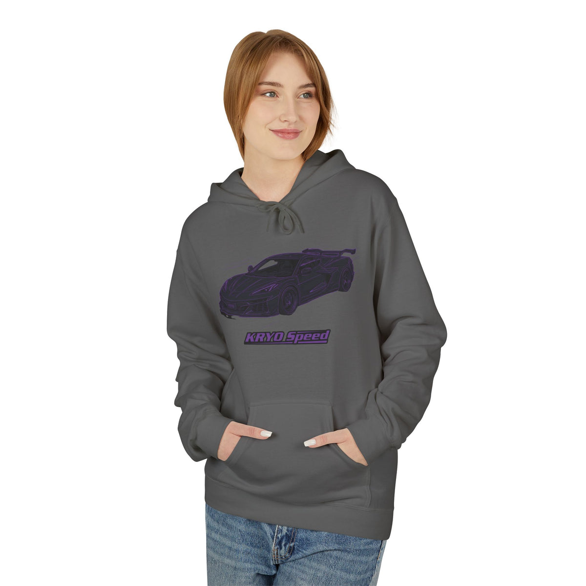 Car Silhouette KRYO Hoodie — 'Never Wrong' Graphic Pullover for Car Lovers