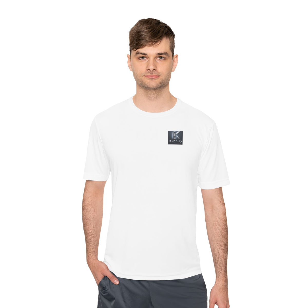 Kryo Workout Gear Hustle for the Muscle Graphic Tee — Moisture-Wicking Active Shirt