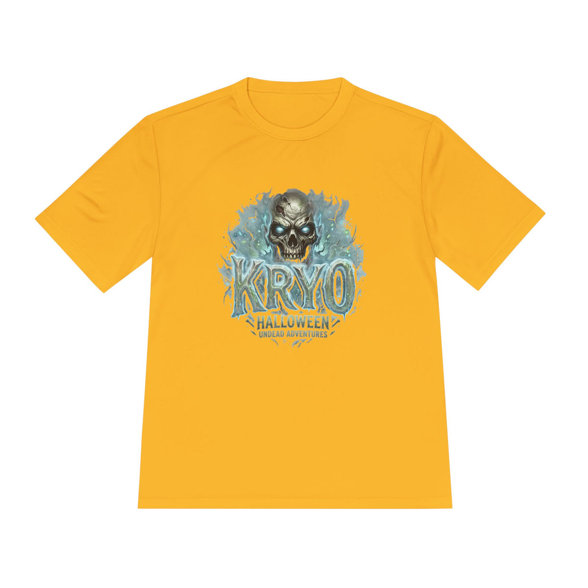 Kryo Halloween Skull Tee — Moisture‑Wicking Horror Graphic Tee