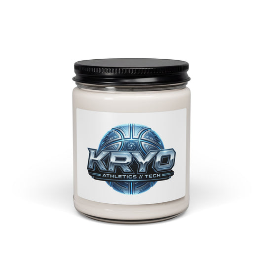 KRYO Tech Athletics Scented Soy Candle — 9oz Jar