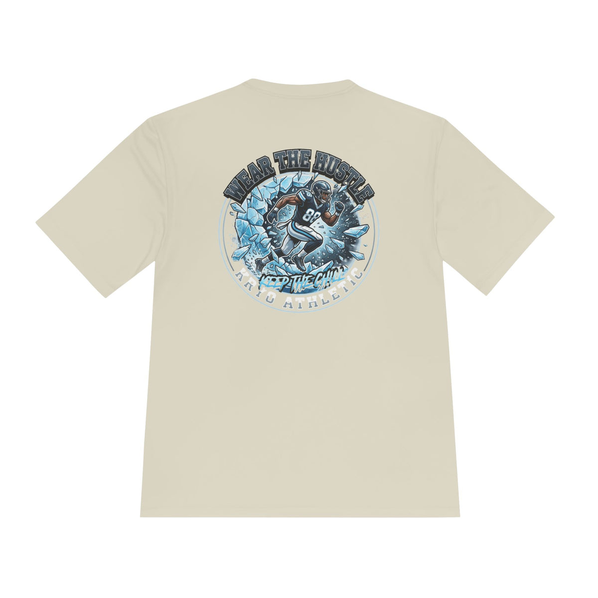 Kryo Football Icebreaker Football Tee — "Break the Ice" Sports Graphic Shirt
