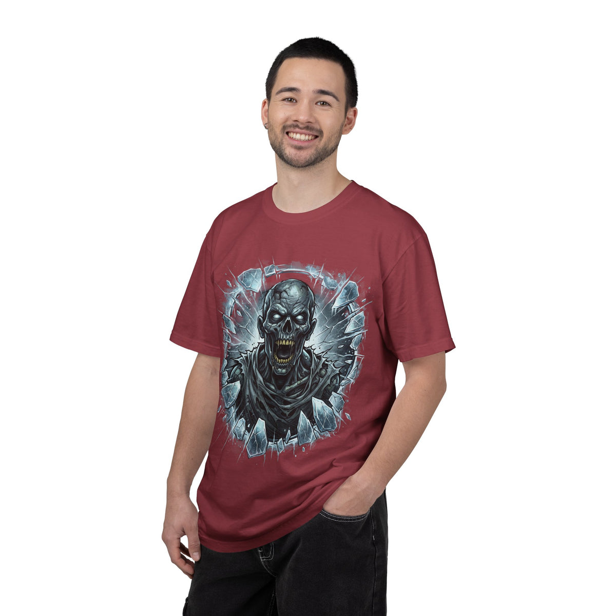 KRYO Skull Graphic T-Shirt — Horror Zombie Illustration Tee