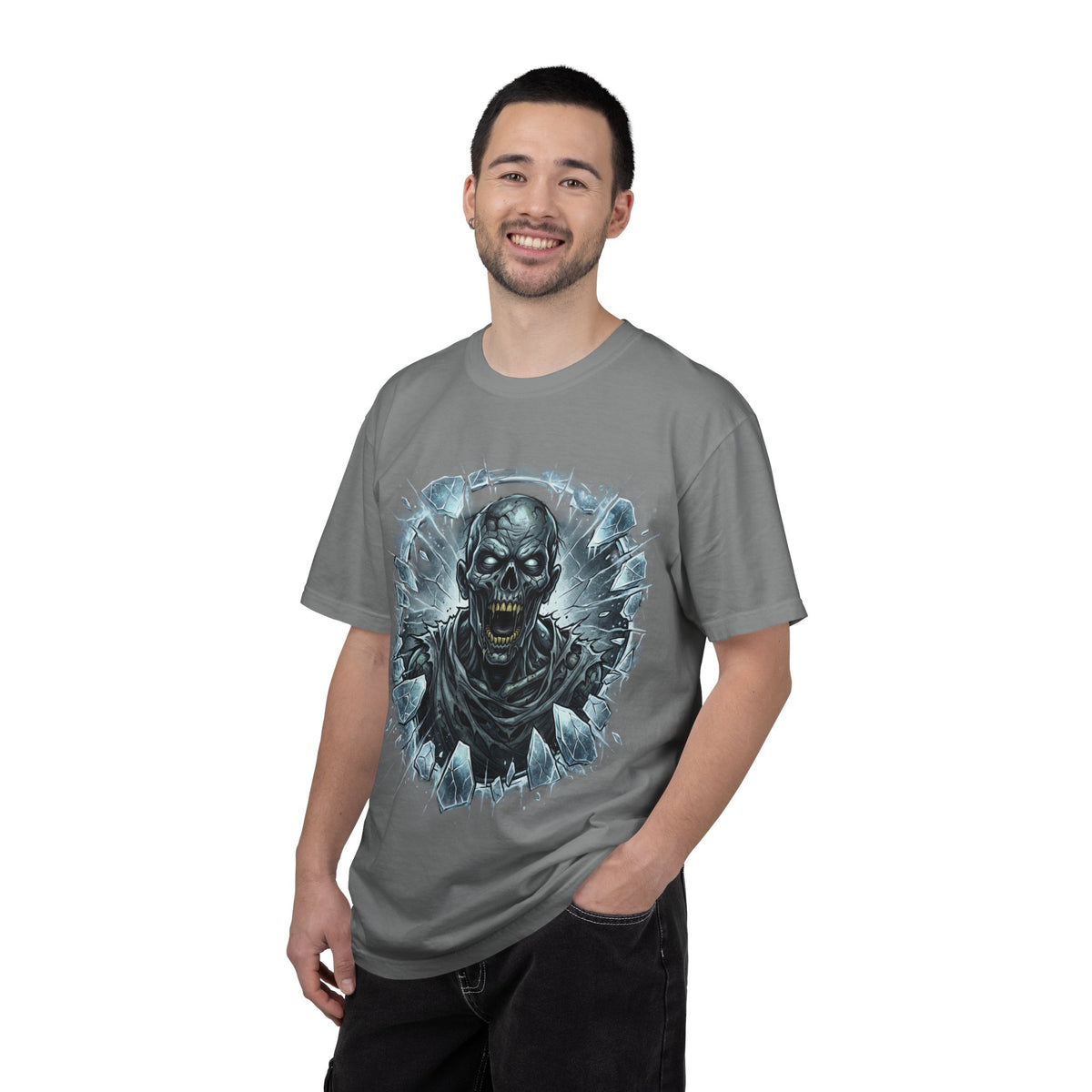 KRYO Skull Graphic T-Shirt — Horror Zombie Illustration Tee