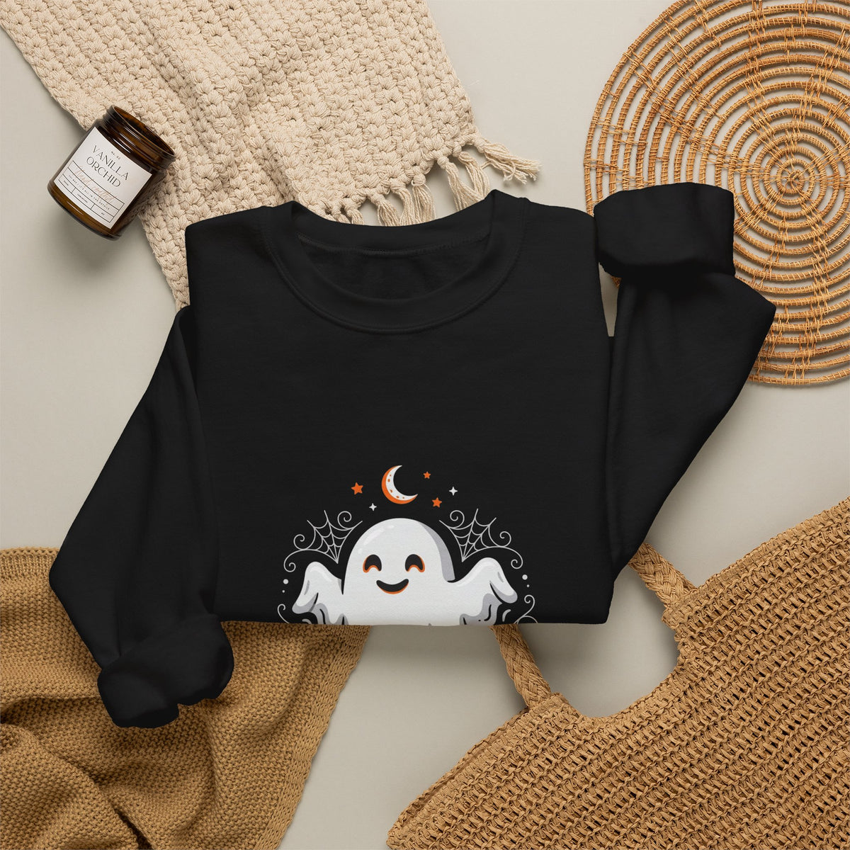Boo! Cute Ghost Halloween Kryo Sweatshirt