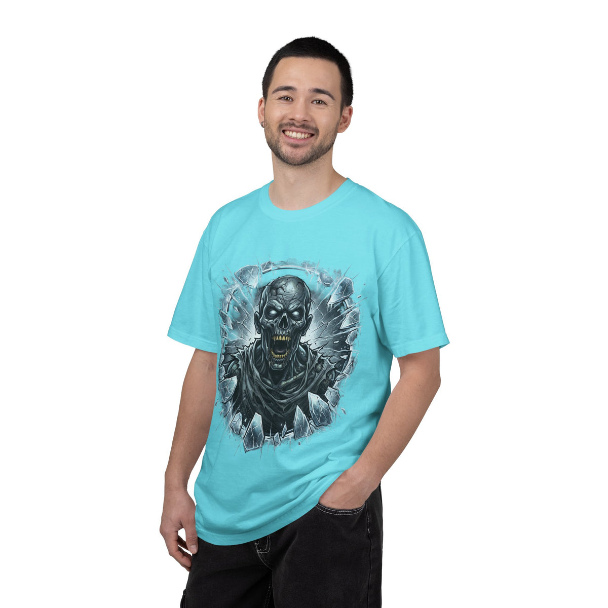 KRYO Skull Graphic T-Shirt — Horror Zombie Illustration Tee