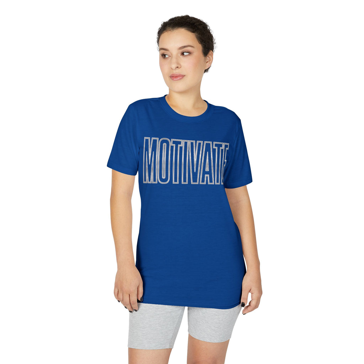 Kryo Workout Gear Motivate Performance T-Shirt — Vintage Block Letter Athletic Tee