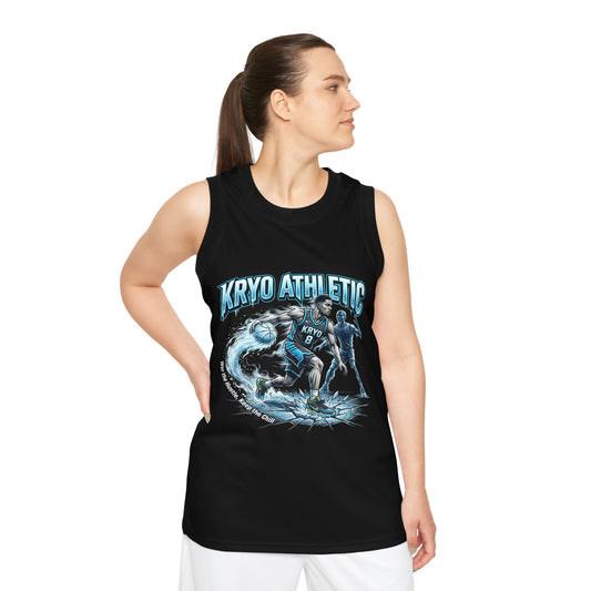 Kryo Athletic Basketball Jersey — Ice Storm Graphic Tank Top