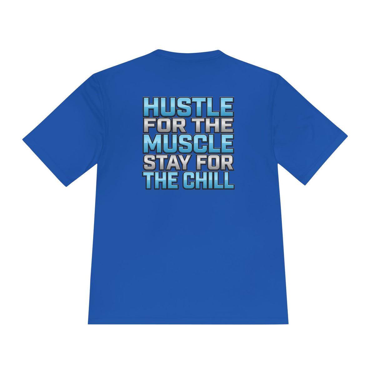 Kryo Workout Gear Hustle for the Muscle Graphic Tee — Moisture-Wicking Active Shirt