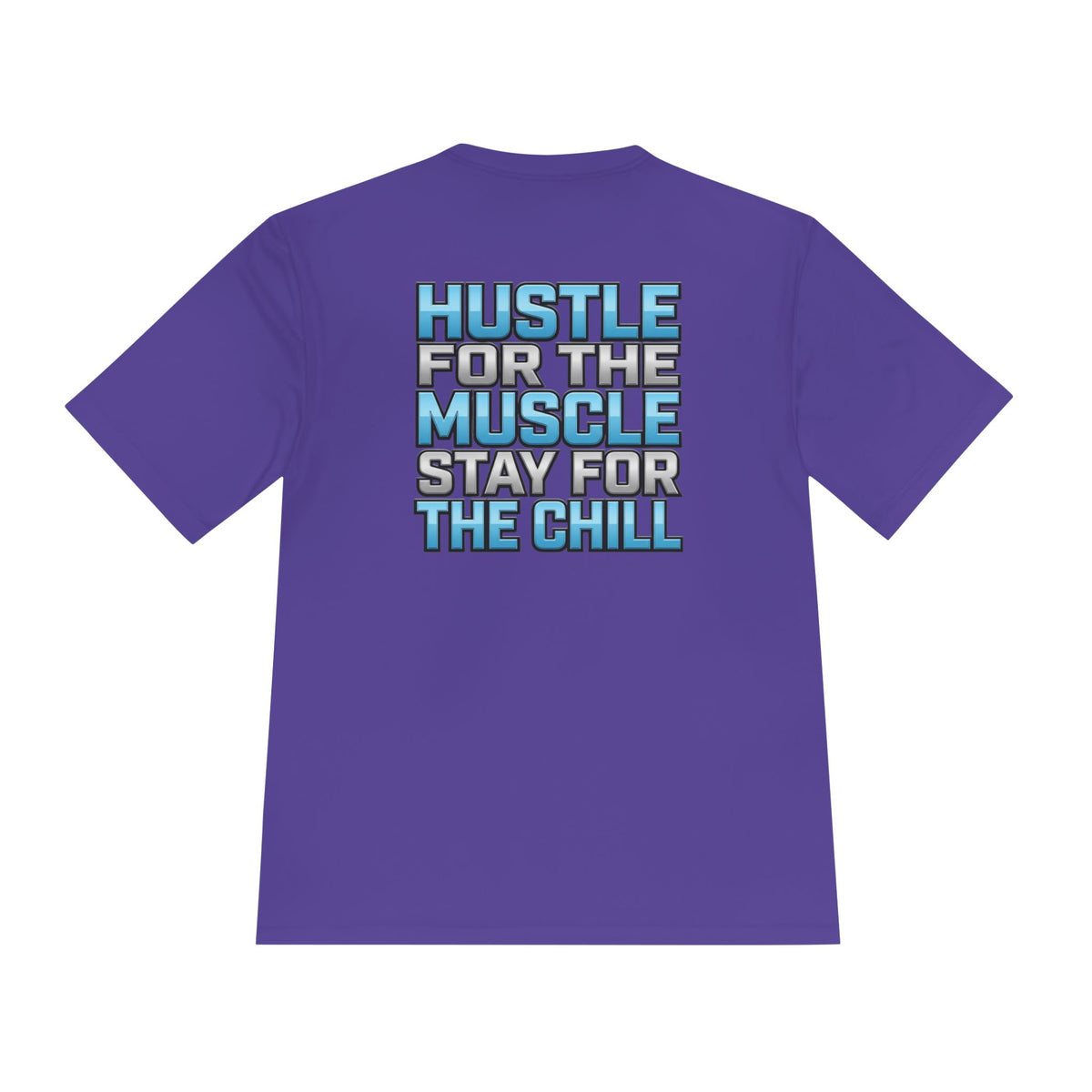 Kryo Workout Gear Hustle for the Muscle Graphic Tee — Moisture-Wicking Active Shirt