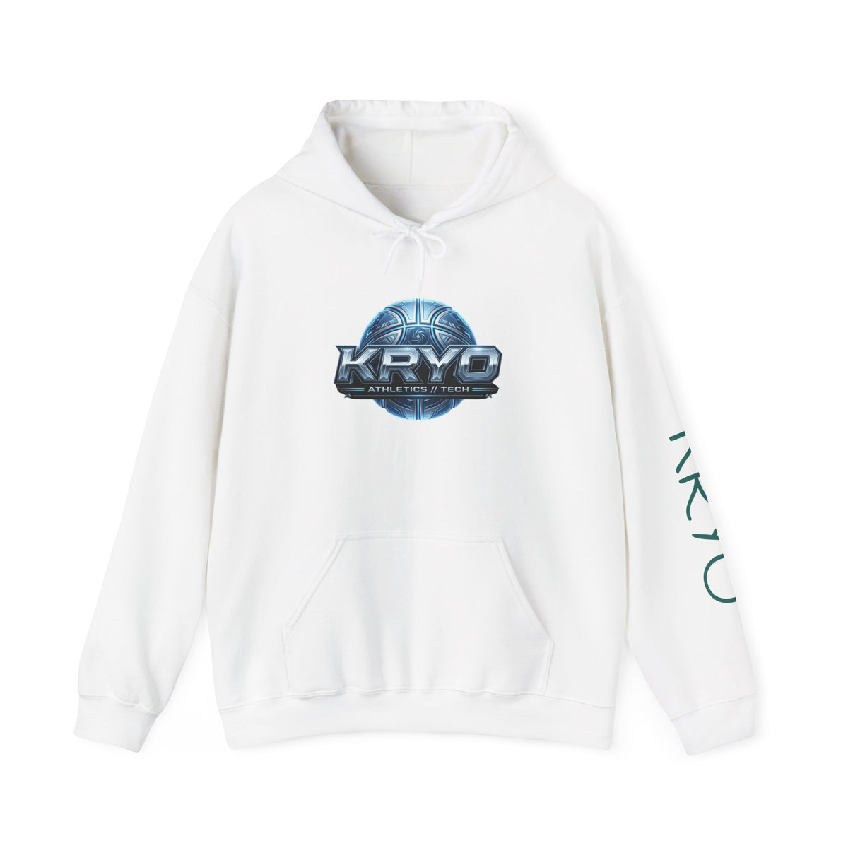 KRYO Logo Hoodie — "When the Hustle, Keep the Chill" Back Print