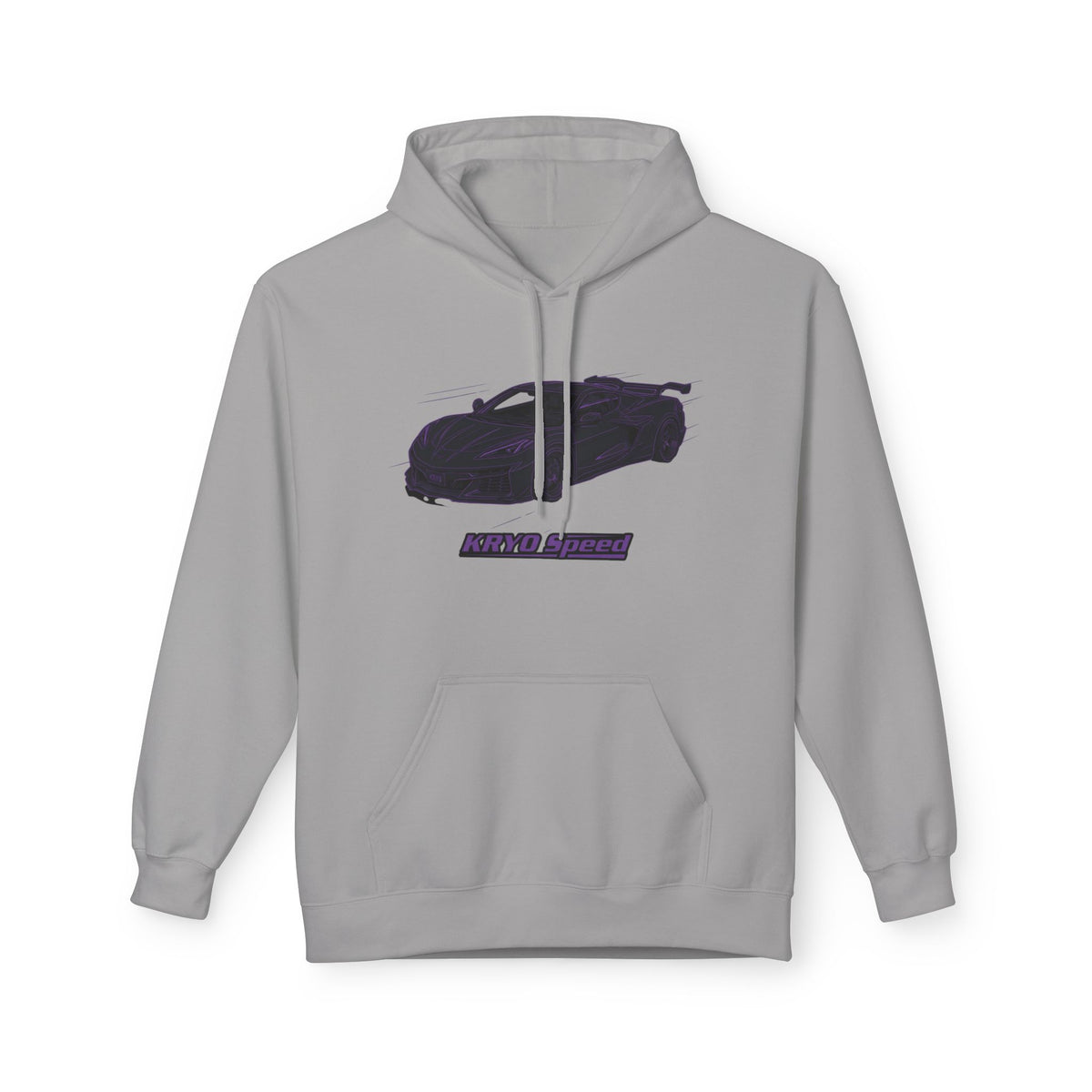 Car Silhouette KRYO Hoodie — 'Never Wrong' Graphic Pullover for Car Lovers