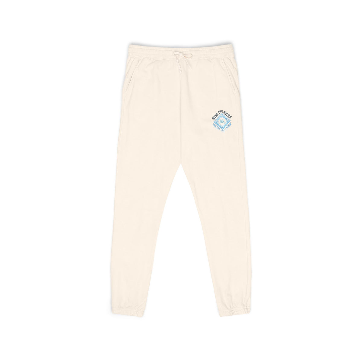 Kryo Baseball Cozy Geo Emblem Sweatpants — Garment-Dyed Fleece Joggers