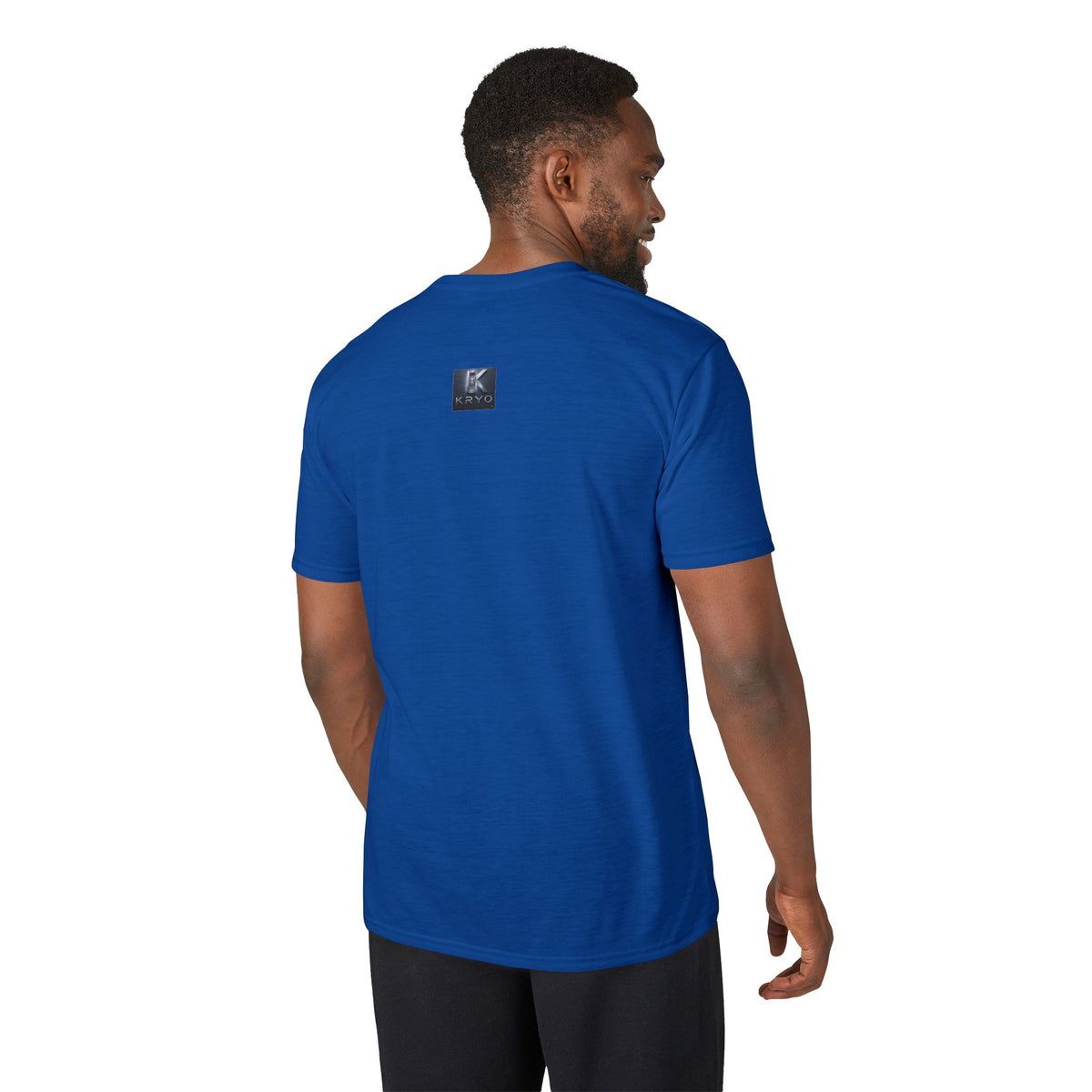 Kryo Workout Gear Motivate Performance T-Shirt — Vintage Block Letter Athletic Tee