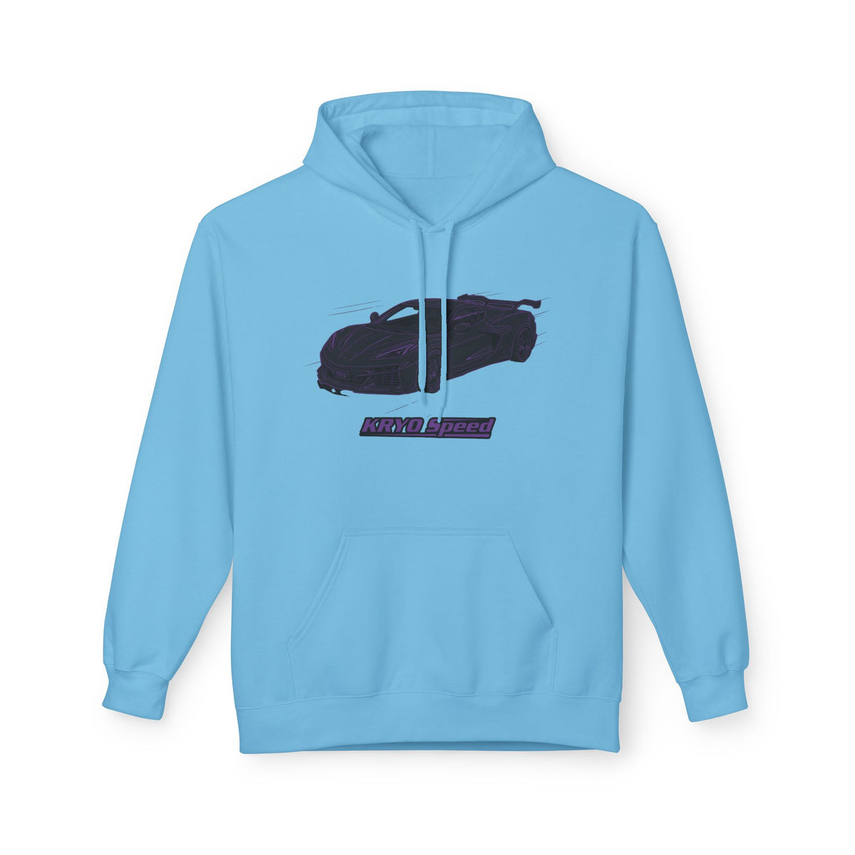 Car Silhouette KRYO Hoodie — 'Never Wrong' Graphic Pullover for Car Lovers