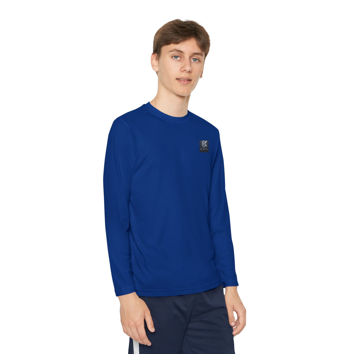 Kryo Youth Volleyball Long Sleeve Tee — 'Play. Athlete' Graphic