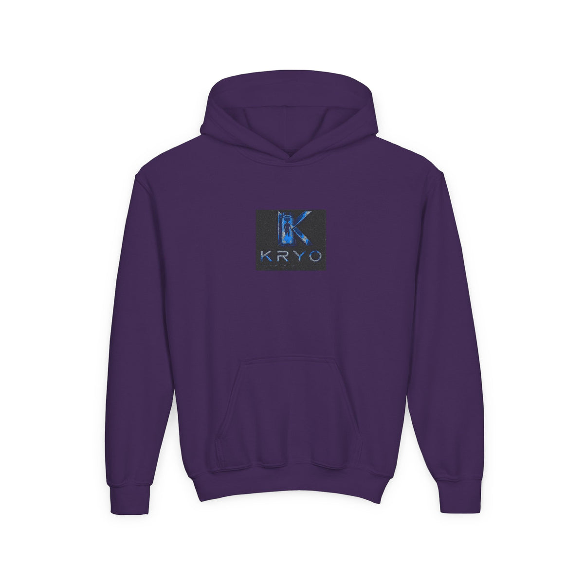 Youth Hoodie with KRYO Blue Logo — Cool Gamer Streetwear