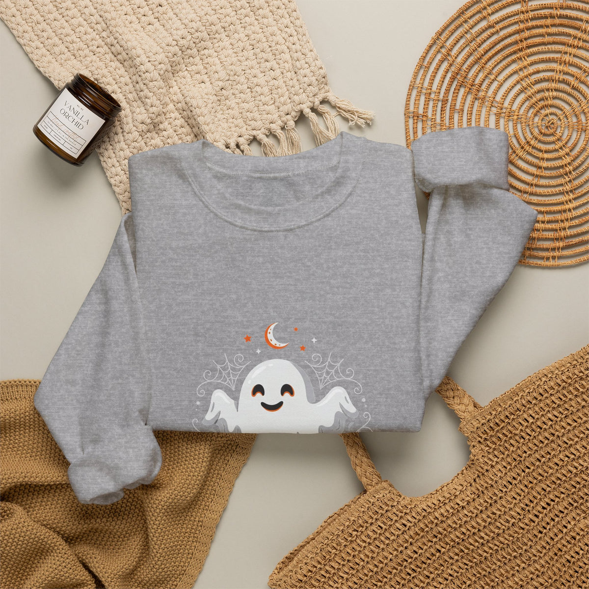 Boo! Cute Ghost Halloween Kryo Sweatshirt