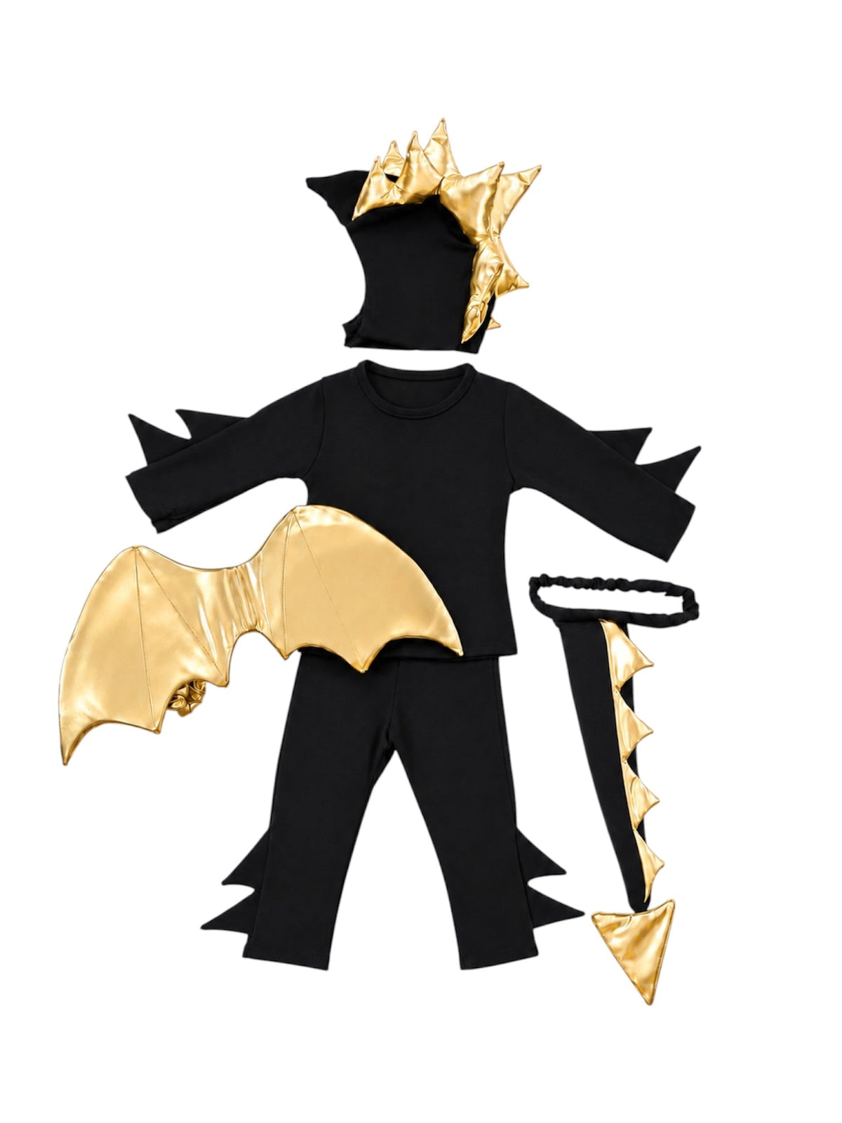 Black Dragon Halloween Costume