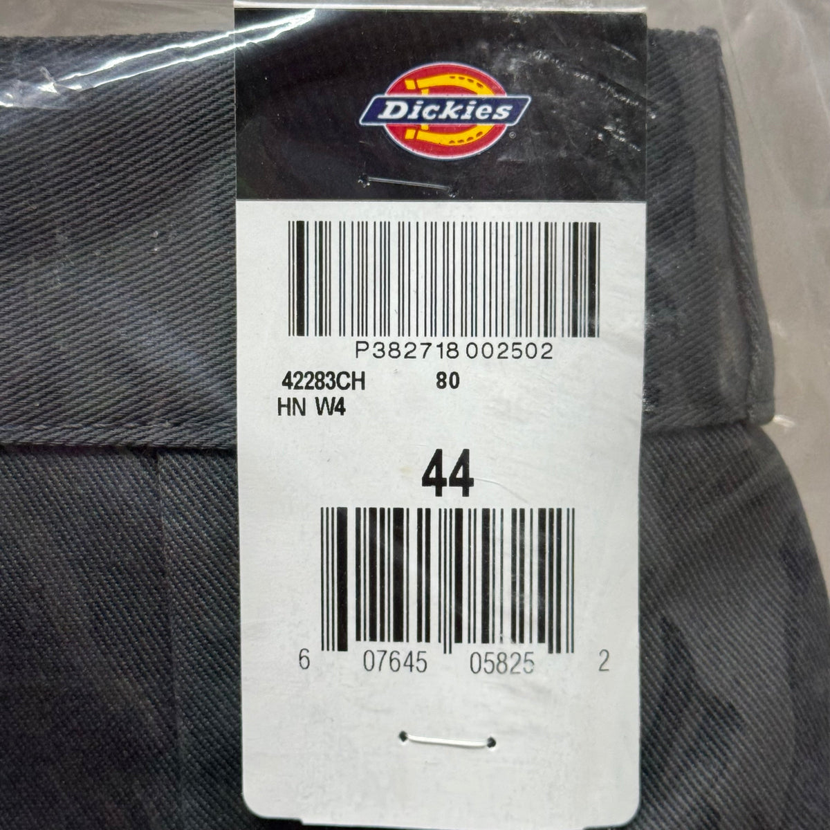 DICKIES Loose Fit Twill Work Shorts 13" Inseam Men's Sz 44 Charcoal Grey 42283CH