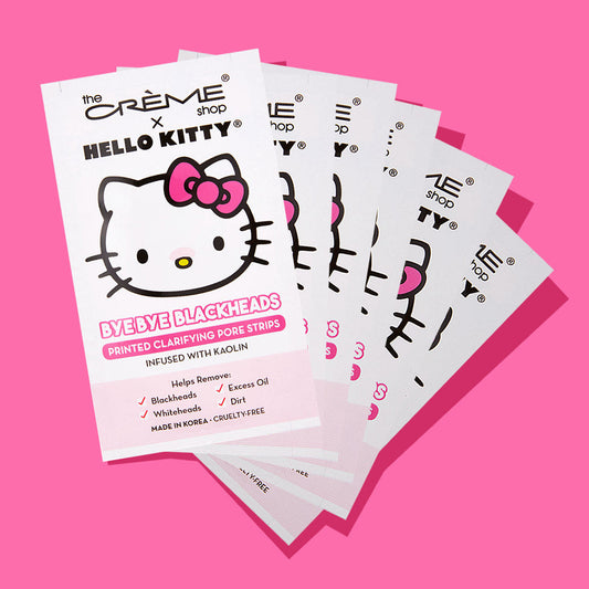 6PCS - Hello Kitty Printed Blackheads Pore Strips