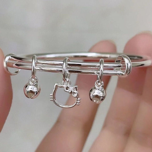 Women's Cat Bell Hello Kitty Niche Gift Girlfriend Birthday Bracelet