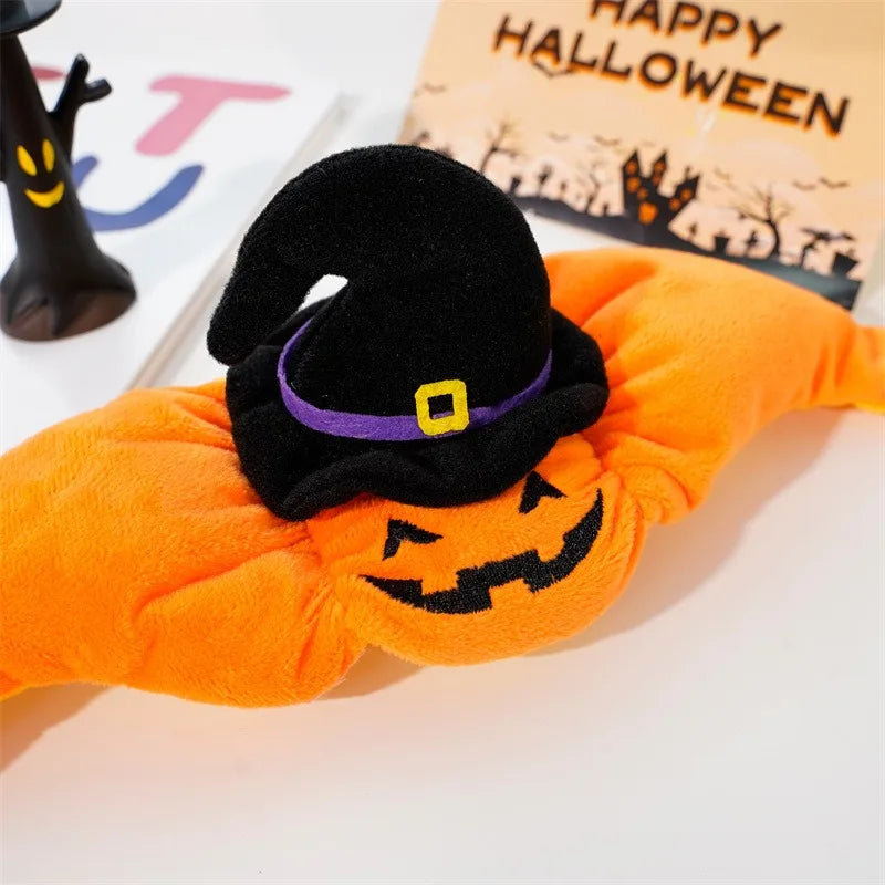 Pet Hat Halloween Funny Pumpkin Cat Cap Dog Headgear Hat Cute Animal Halloween Cosplay Costume Headgear Small Pet Accessories