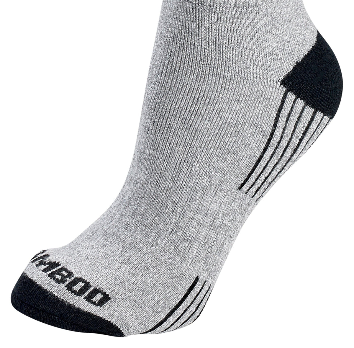 Premium Bamboo Rayon Quarter High Crew Socks - 3 Pair and 6 Pair Packs Available