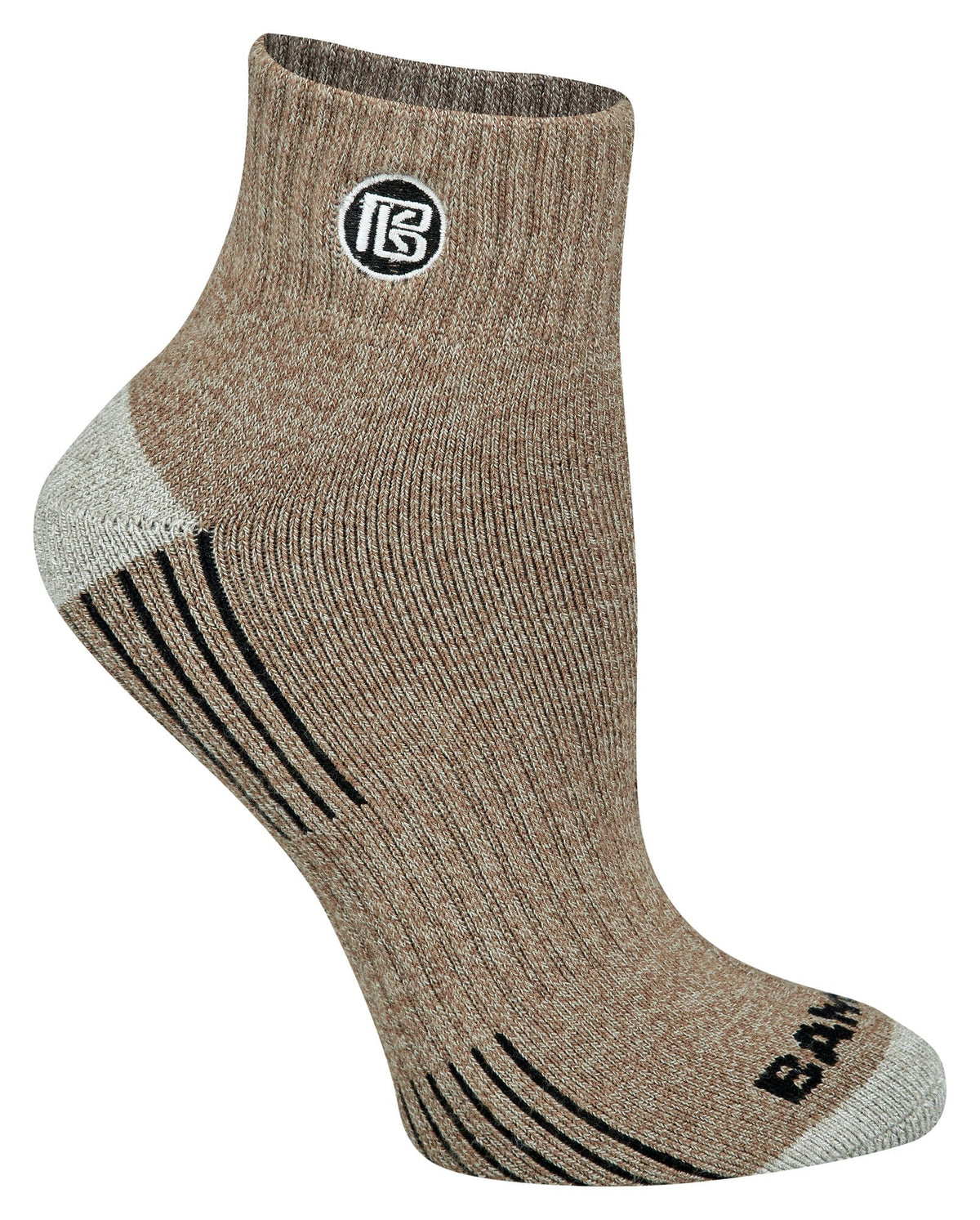 Premium Bamboo Rayon Quarter High Crew Socks - 3 Pair and 6 Pair Packs Available