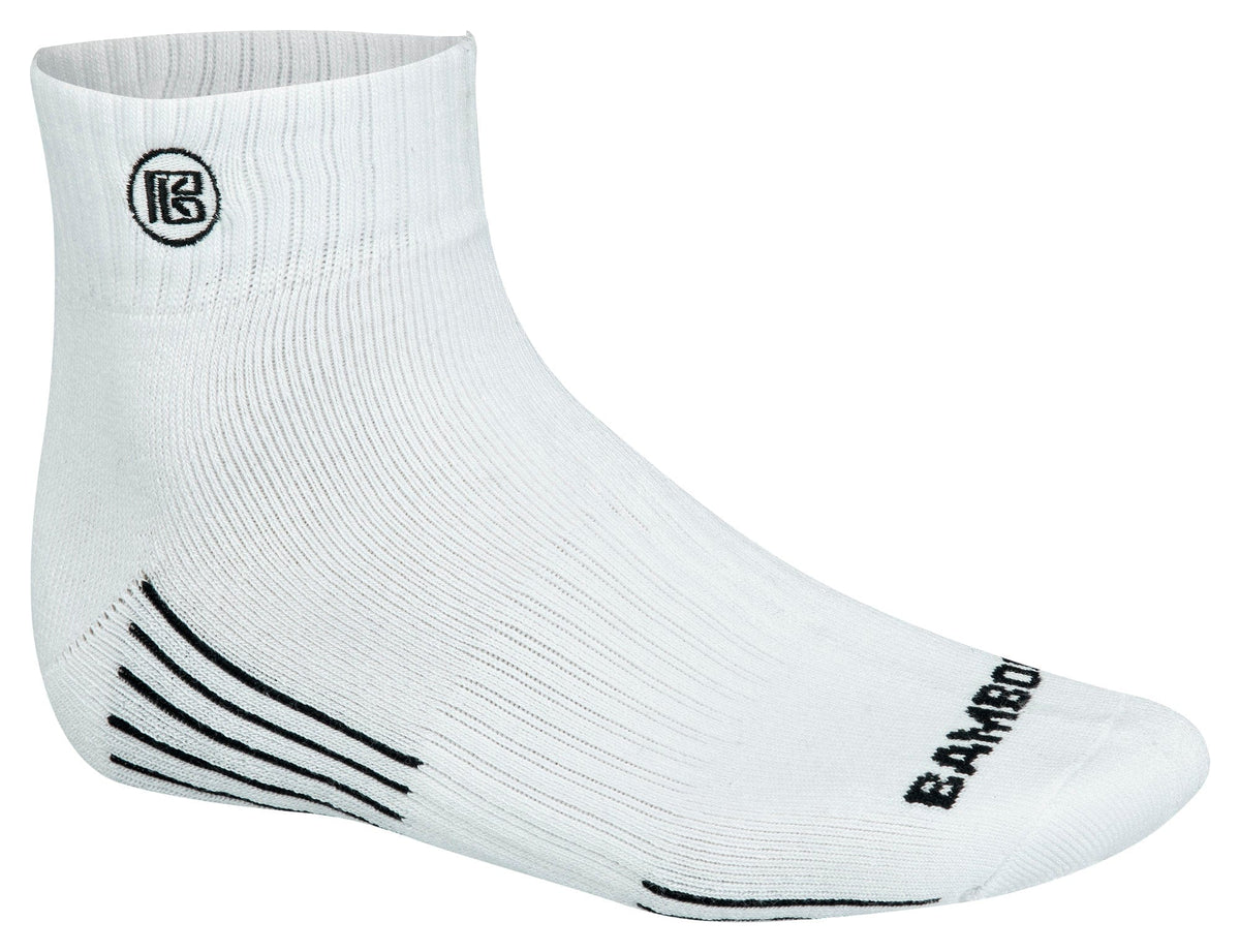Premium Bamboo Rayon Quarter High Crew Socks - 3 Pair and 6 Pair Packs Available