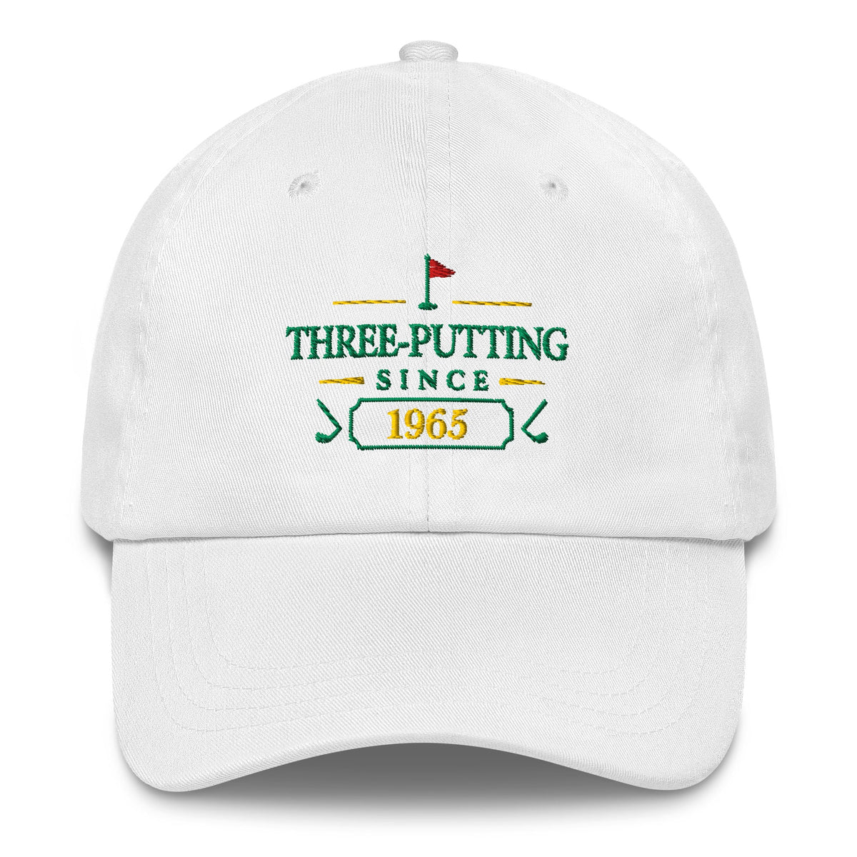 Three-Putting Since "Year" - Custom Dad hat