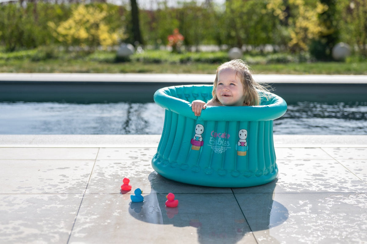Cupcake Babies Big Bath — Turquoise | Ages 1–8