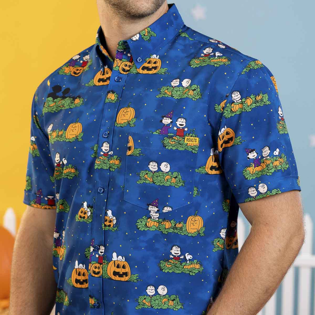 Peanuts "It's the Great Pumpkin!" – KUNUFLEX Short Sleeve Shirt