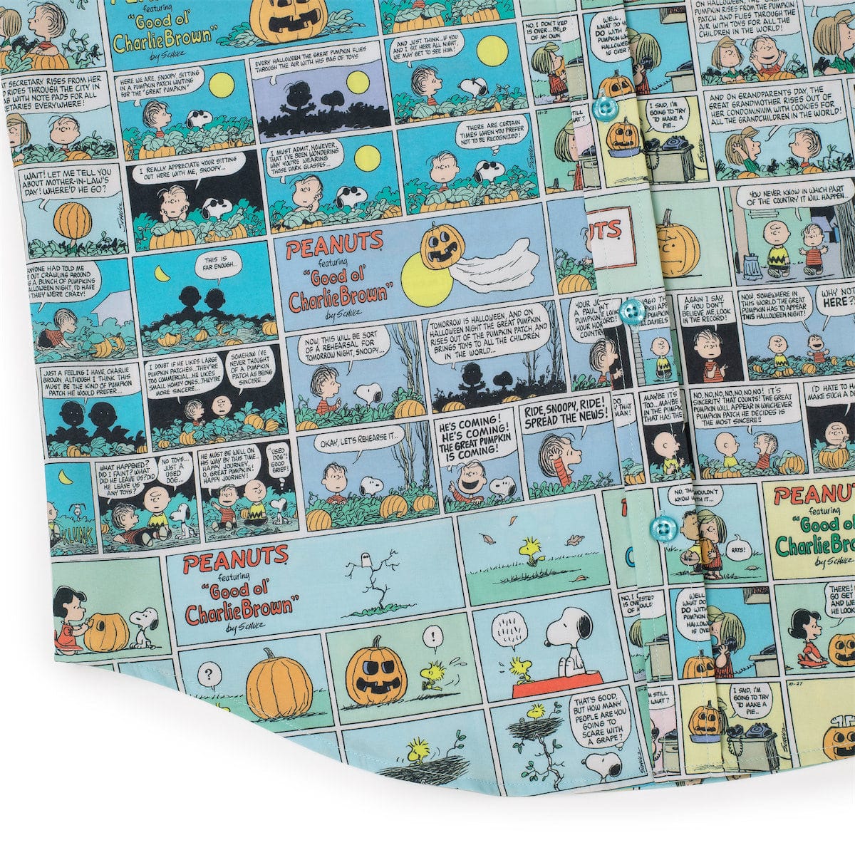 Peanuts "Spooky Strips" – KUNUFLEX Short Sleeve Shirt